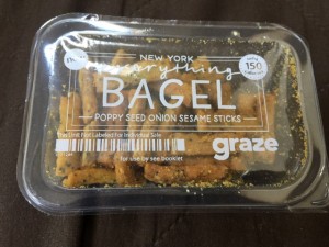 Graze everything bagel sticks